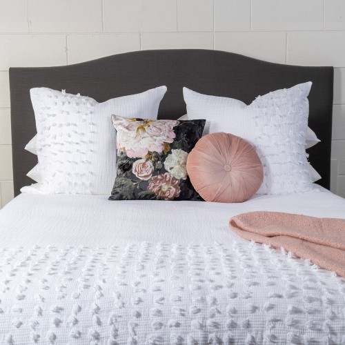 Duvet Covers-Gabriella Duvet Cover - White