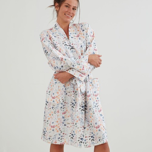 fitted lace wedding dress Cuddle Puffer Maxi Robe main image 0