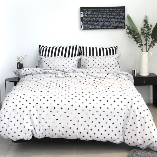 Duvet Covers-Flint Grey Duvet Cover Set