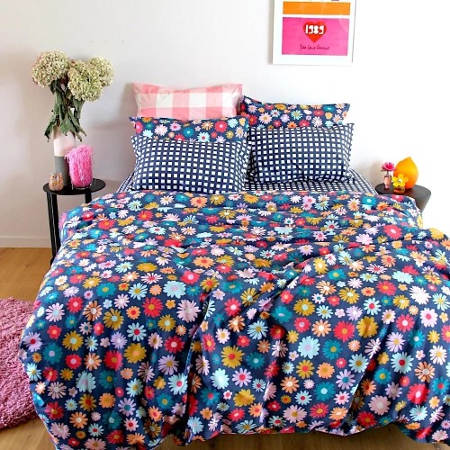 Duvet Covers-Maisy Floral Duvet Cover Set