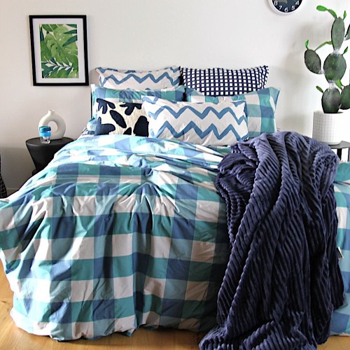 Duvet Covers-Mineral Duvet Cover Set