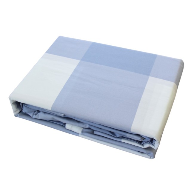 -Billie Blue Gingham Sheet Set