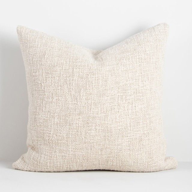 -Cyprian Cover/Cushion by Baya - Oatmeal