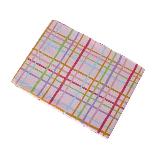 -Florence Pink & Striped Fitted Sheet