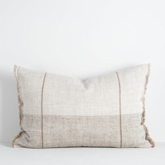 -100% Linen Oliver Cover/Cushion by Baya - Sand