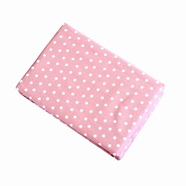 -Pippa Rose Pink Spot Fitted Sheet