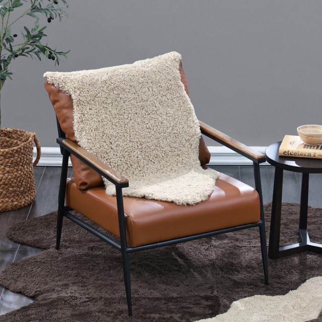 -NZ Short Wool Sheepskin Rugs by MM Linen - Cloud