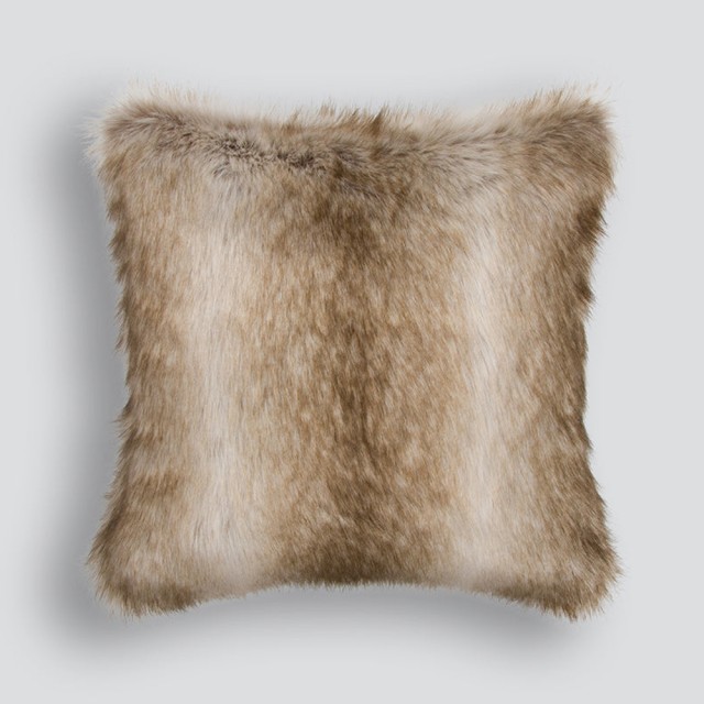 -Heirloom Siberian Husky Faux Fur Cushion - 45cm