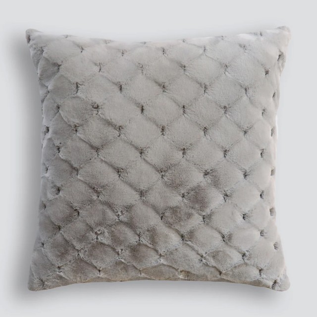 -Heirloom Valentina Faux Fur Euro Cushion - 65cm