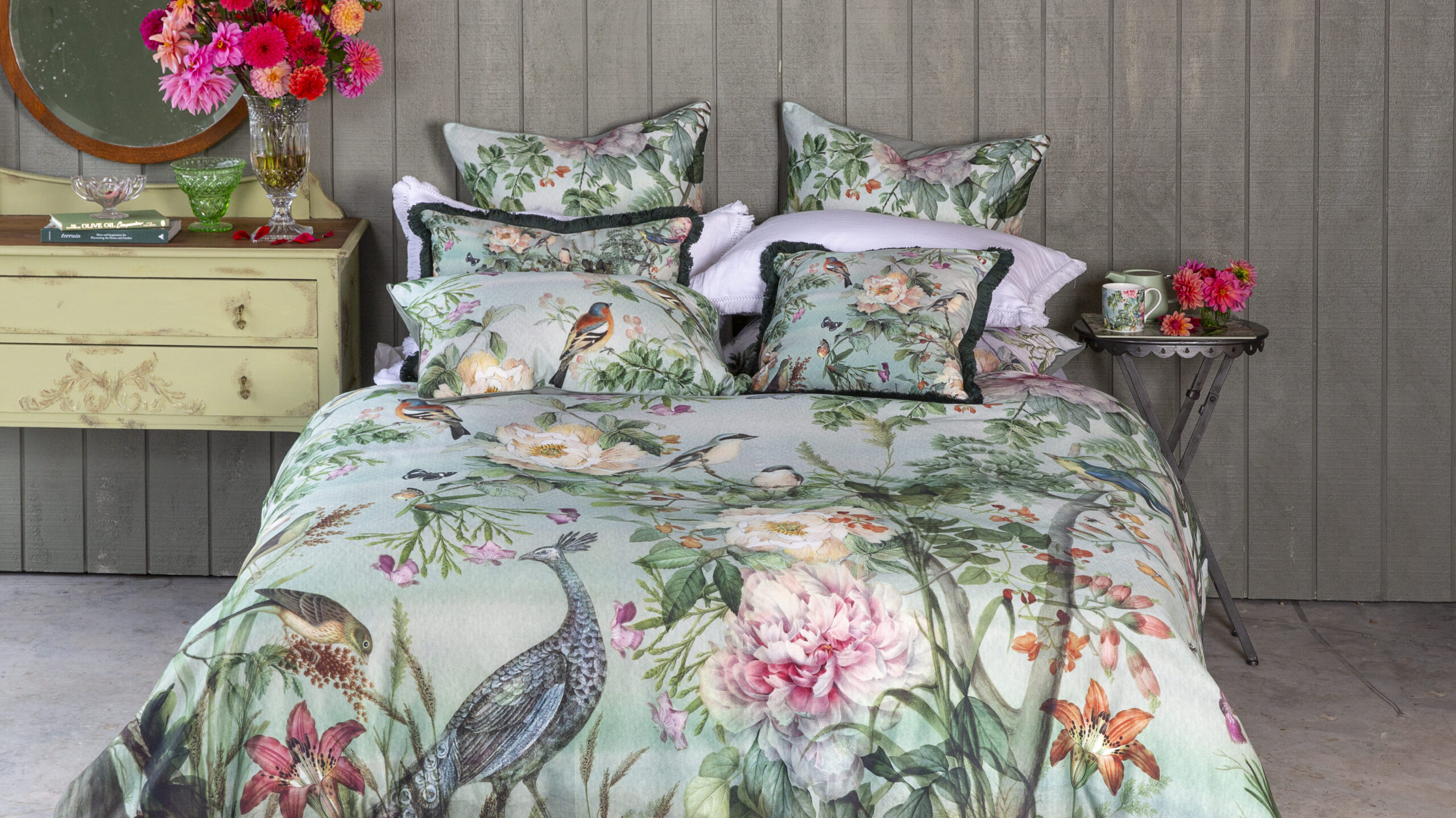 Chinoiserie Duvet Cover by MM Linen