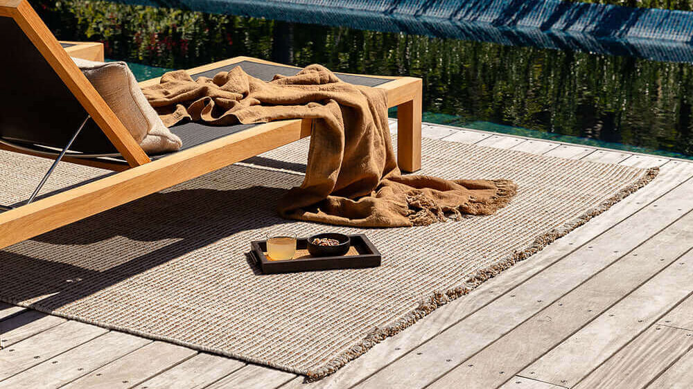 Rhodes Teak Outdoor Rug